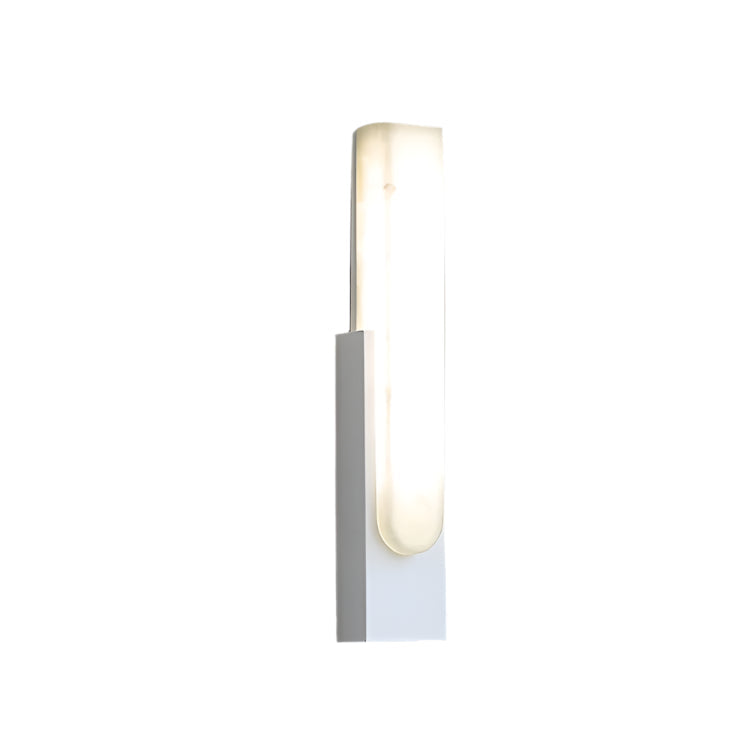 Agatha Moderne Kunstmatige Alabaster Minimalistische Wandlamp