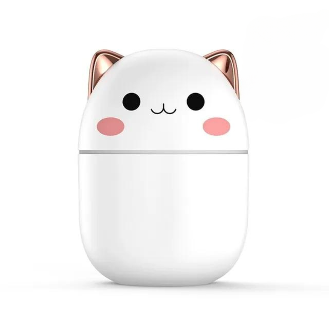 MistKitty | Schattige Kitty luchtbevochtiger met nachtlampje