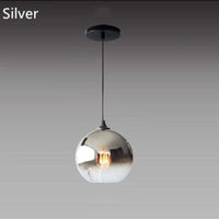 Brina Frosted Balloon Hanglamp Gradient