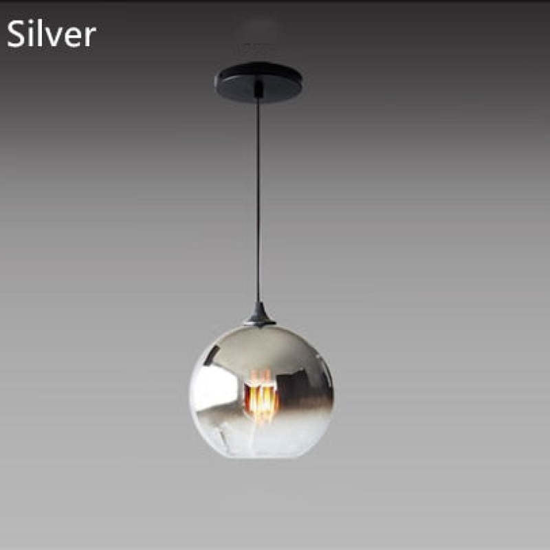 Brina Frosted Balloon Hanglamp Gradient