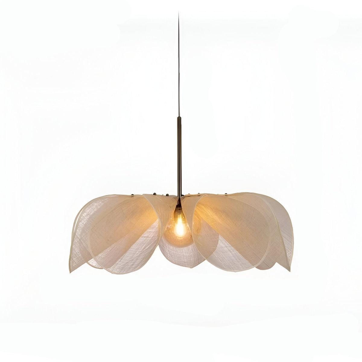 Fleur Flower Nordic Fabric Pendant Light