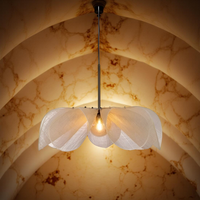 Fleur Flower Nordic Fabric Pendant Light