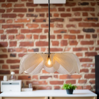 Fleur Flower Nordic Fabric Pendant Light