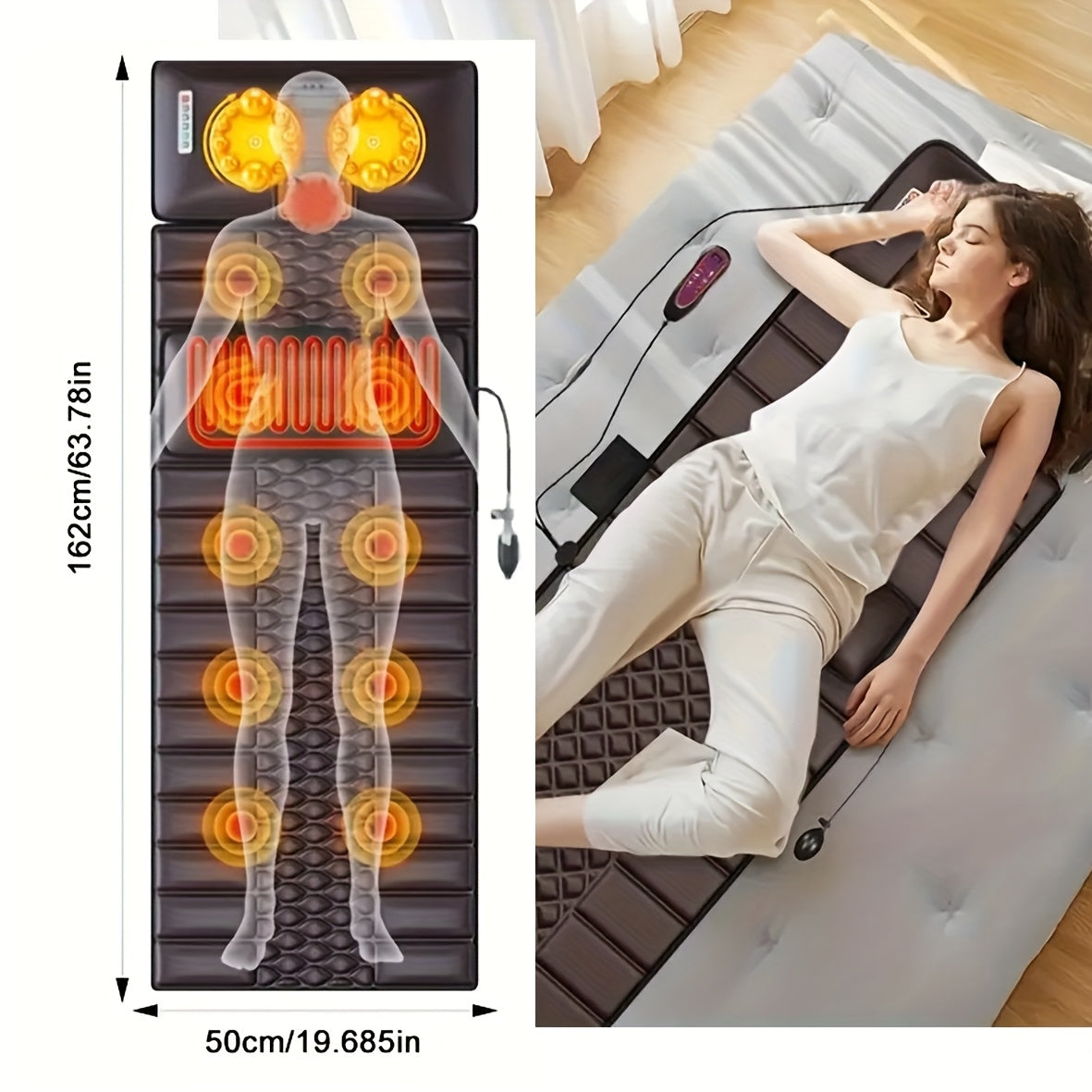 Massage Matras met Volledige Lichaamsmassage – Comfort en Ontspanning in Eén