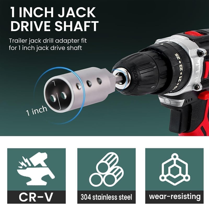 TowCore – Elektrische Boor Trailer Steun Tool
