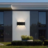 Tronix Moderne Rechthoekige Wandlamp Zwart/Wit. Gang