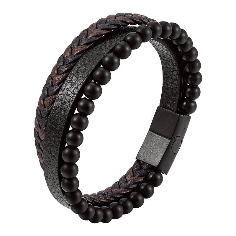 Serene Schild Armband | Omarm sereniteit met de SereneShield Armband, met hematietstenen die bekend staan om hun stressverlichtende eigenschappen. Hij is ontworpen om dagelijks te dragen en geeft rust en een modieuze touch aan elke look.