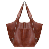 Oversized Weekend Handtassen van Leer