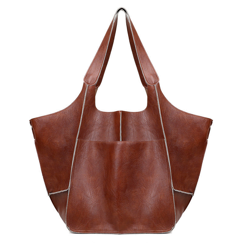 Oversized Weekend Handtassen van Leer