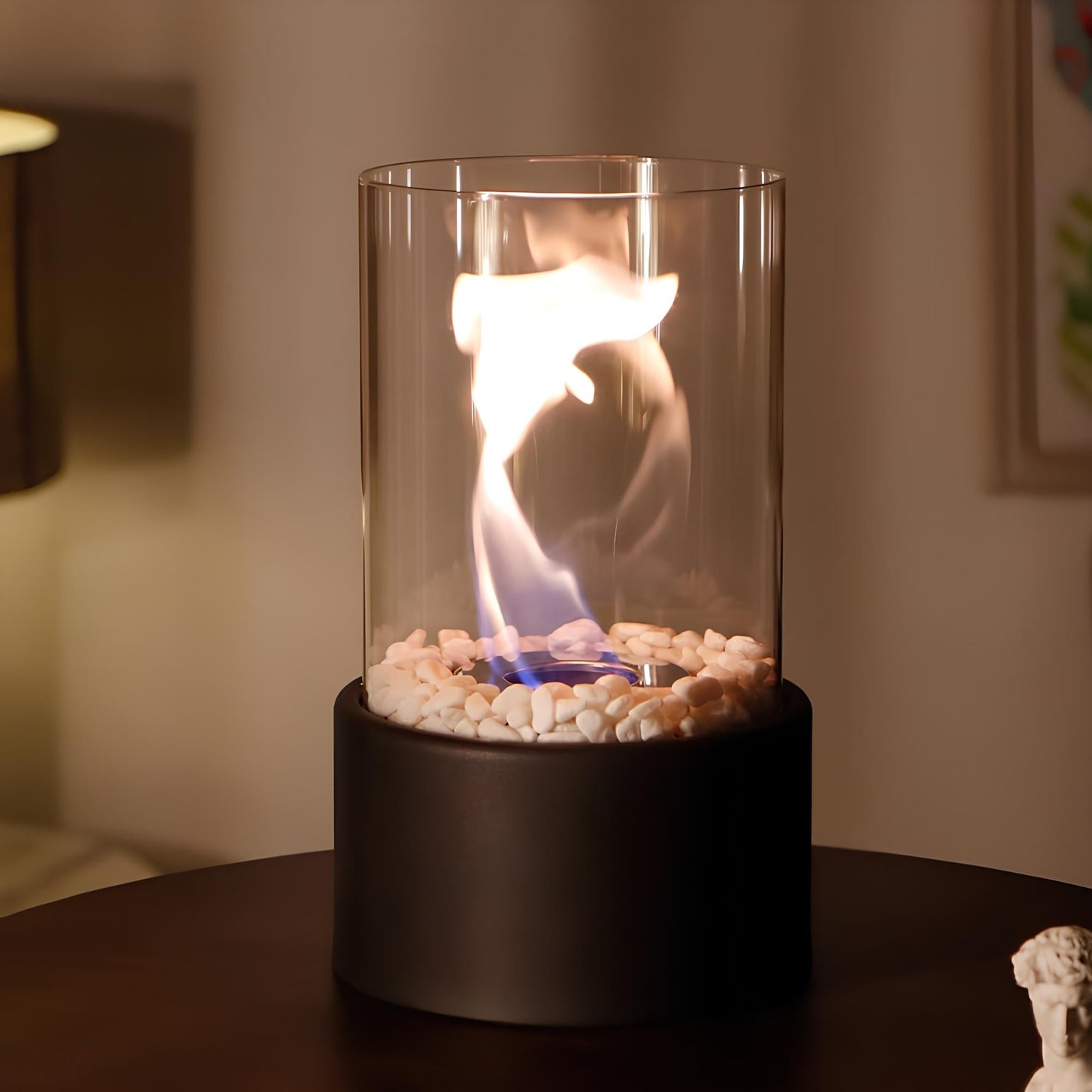 Lumora Classic Olielamp Met Open Vlam Voor Woonkamers