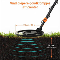 Beste Goud Metaaldetector | Handheld All-Metal Pinpoint Detector voor Volwassenen & Kinderen