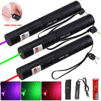 Skanto | Zelara-Power Laser Pointer 303 - Oplaadbare Zichtbare USB Laser Pointer met Hoge Vermogen