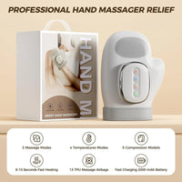 VelaPulse Handmassager Met Warmte En Luchtcompressie