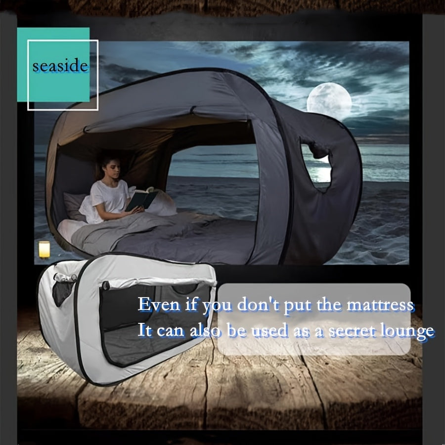 CozyNest Vouw Tentbed – Bescherming en Rust Binnen Handbereik