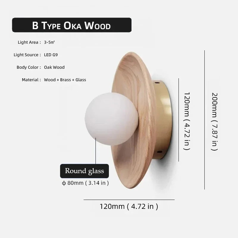 Glöd Wandlamp