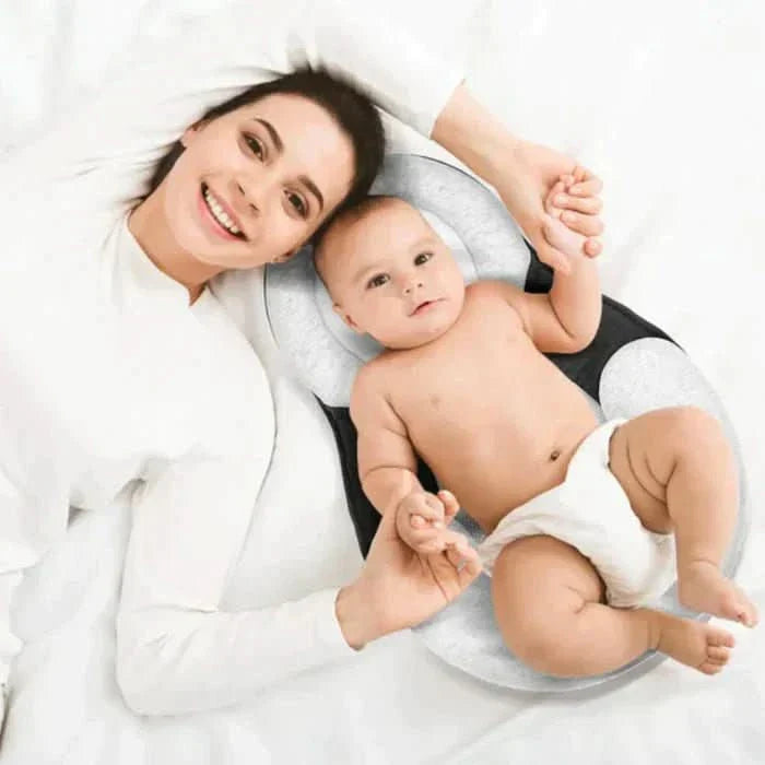 NestleNap Baby Kussen – Ergonomisch Babykussen Voor Veilige & Vlakke Slaap