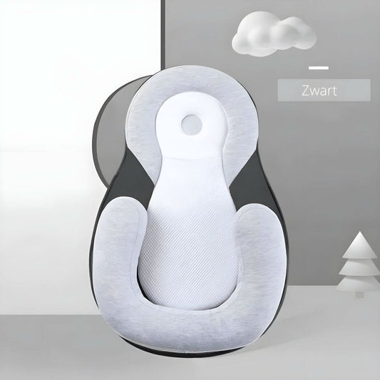 NestleNap Baby Kussen – Ergonomisch Babykussen Voor Veilige & Vlakke Slaap