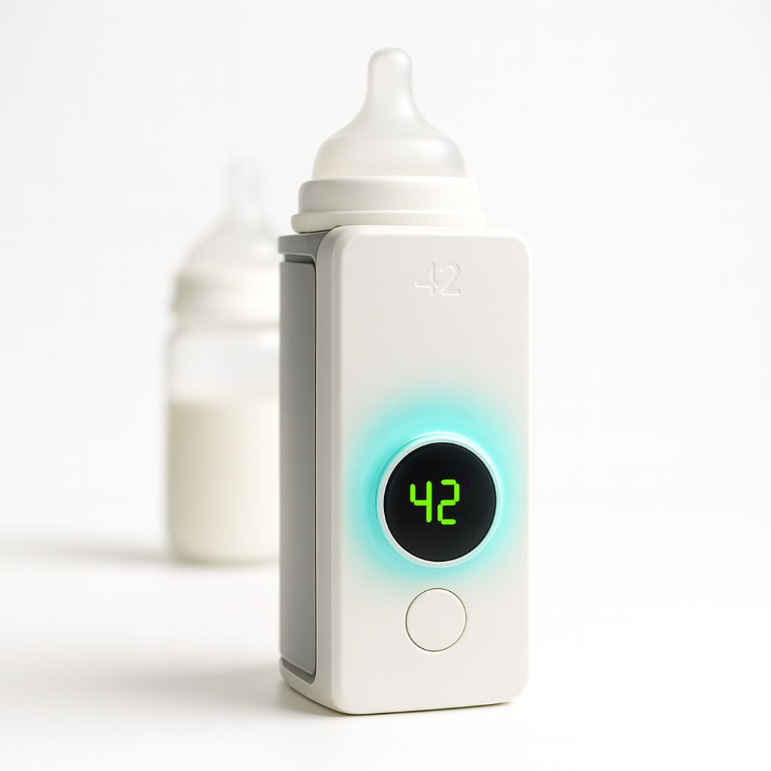 Babyflesverwarmer | Flesverwarmer voor onderweg | Babyvoedingverwarmer | BabyWarmte
