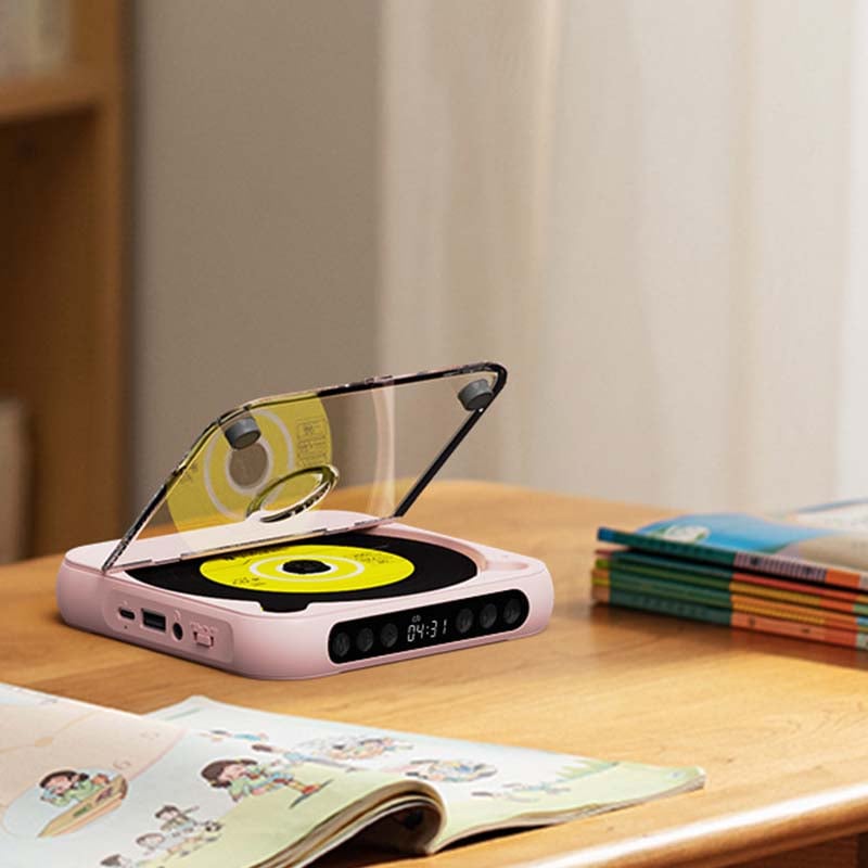 Draagbare CD-speler - Bluetooth | Hi-Fi Geluid | Meerdere Kleuren