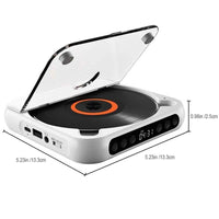Draagbare CD-speler - Bluetooth | Hi-Fi Geluid | Meerdere Kleuren