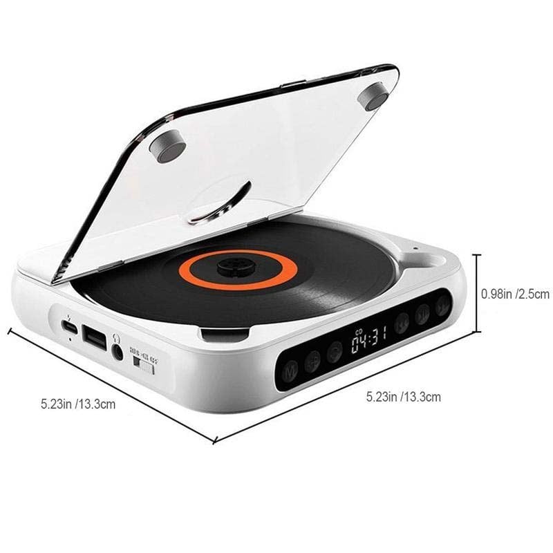 Draagbare CD-speler - Bluetooth | Hi-Fi Geluid | Meerdere Kleuren