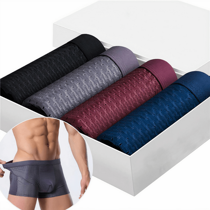 Skanto | BAMBOOWEAR – Heren Bambus Boxer Shorts voor Ultiem Comfort