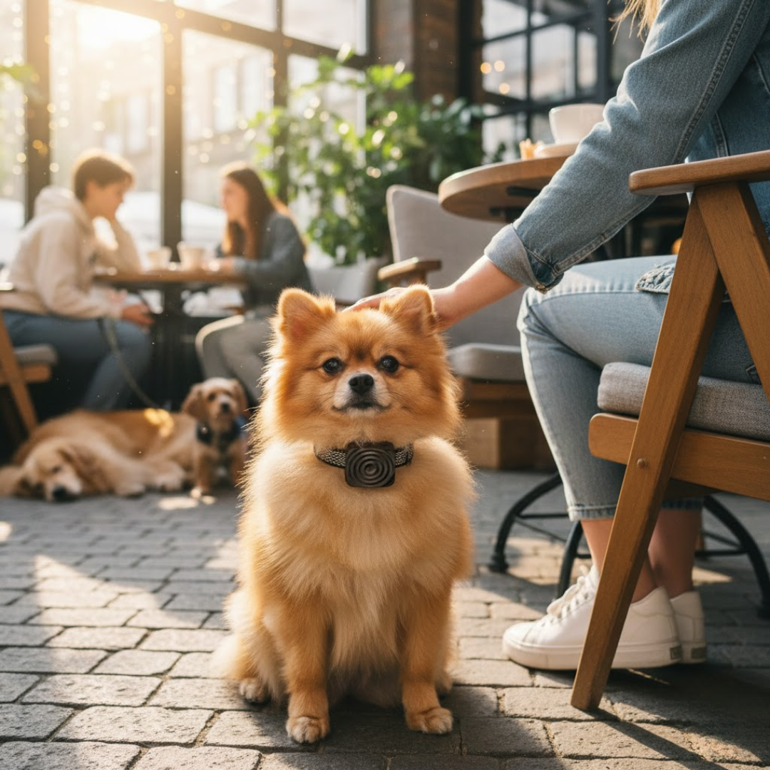 BarkEase | Trainingshalsband Blid voor Kleine Honden