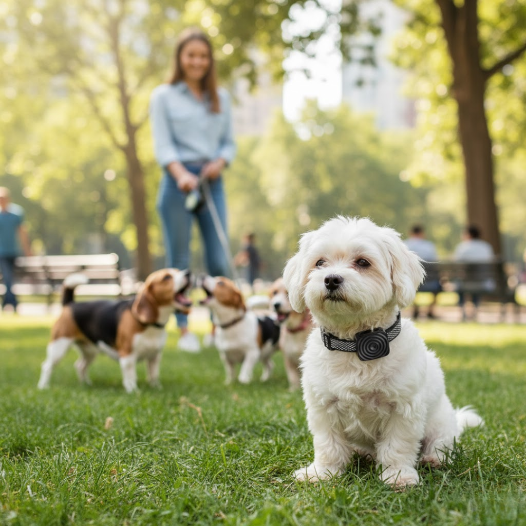 BarkEase | Trainingshalsband Blid voor Kleine Honden