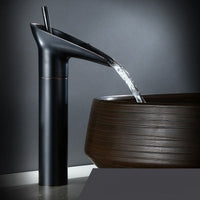 Waterval Wastafelmengkraan in Messing met Elegante Ontwerp voor Badkamer