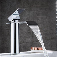 Wastafelkranen Waterval Kraan Messing Wastafel Mengkraan