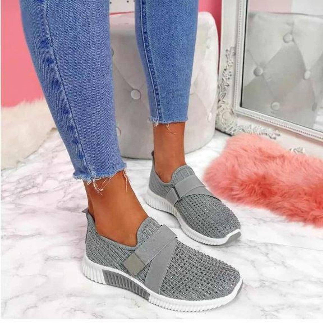 Ademende comfortschoenen | van mesh houden je voeten moeiteloos koel en droog.