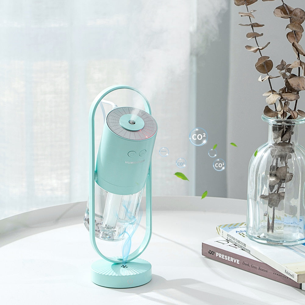 AetherAura Luxe Luchtbevochtiger | Geavanceerde vochtigheidsregulatie voor een gezondere en comfortabelere leefomgeving.