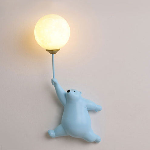 Schattige Beren Wandlamp Kinderkamer Ballonlicht Decoratief