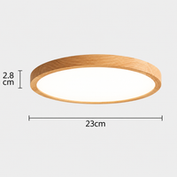 Muto Minimalistische Moderne LED Plafondlamp Woonkamer/Slaapkamer