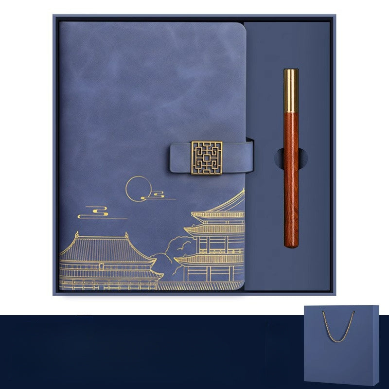 Exclusieve Cadeauset Verboden Stad – Notitieboek, Thermosfles en Pen in Luxe Doos