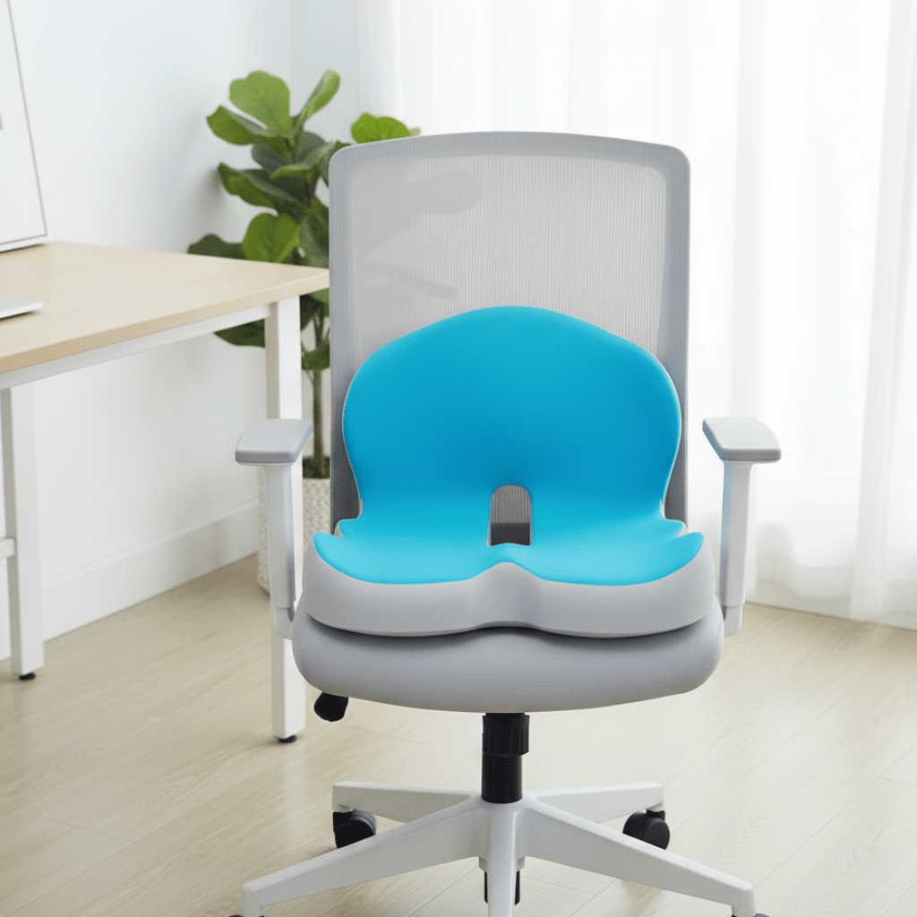 Ergonomisch Geheugenfoam Zitkussen voor Kantoor en Auto – Comfortabel Zitten