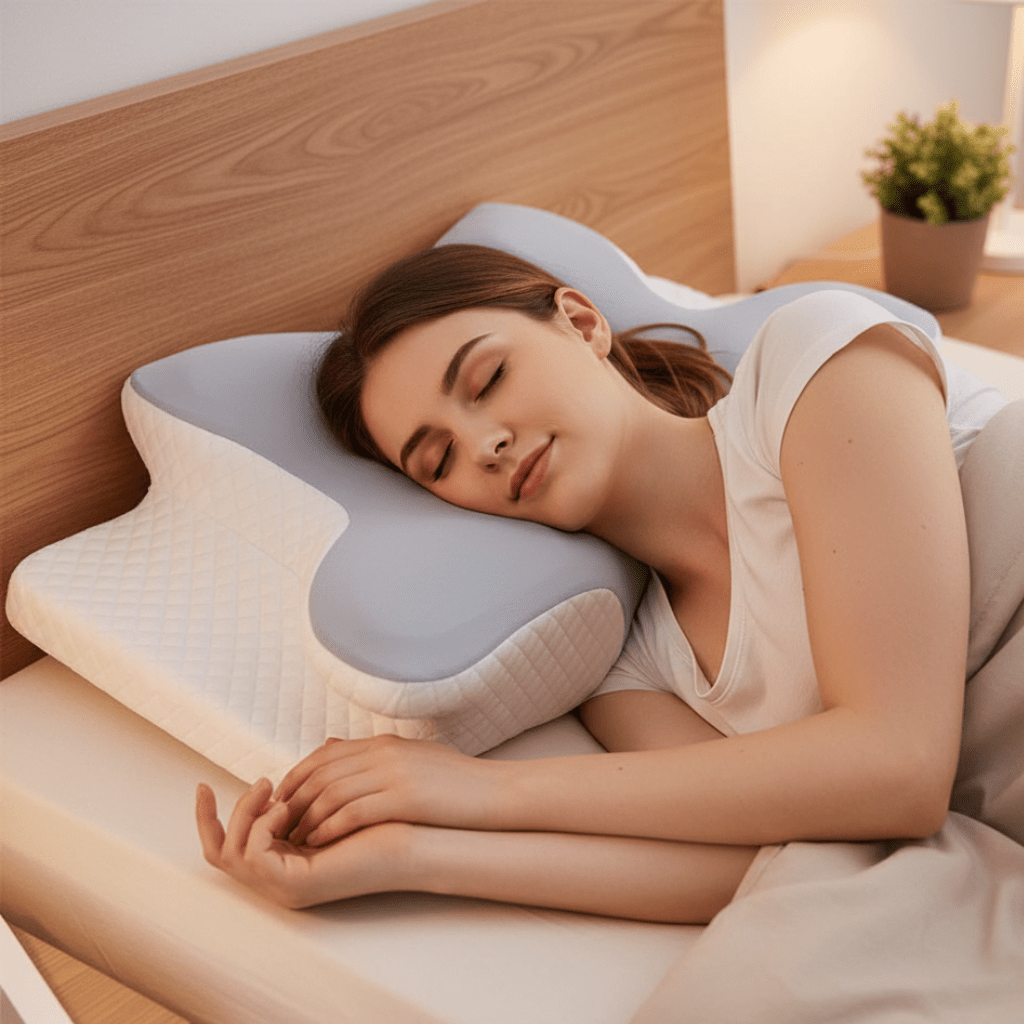 GESUNDPUR KUSSEN – Orthopedisch Geheugenfoam Kussen voor Vrijheid van Nek- en Schouderpijn