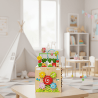 EduCube 8-in-1 – Montessori Speelgoed van Hout voor Peuters vanaf 18 Maanden