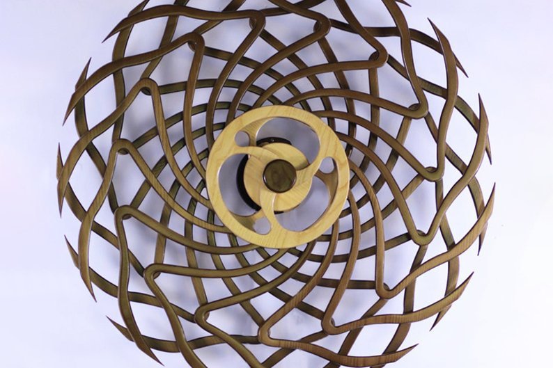 TimeWood™ | 100% Handgemaakte Kinetische Houtsculptuur