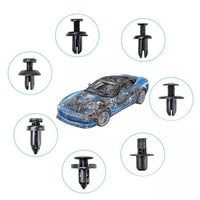 Auto Bevestigingsclips | Kunststof Nieten voor Auto | BefestiBox