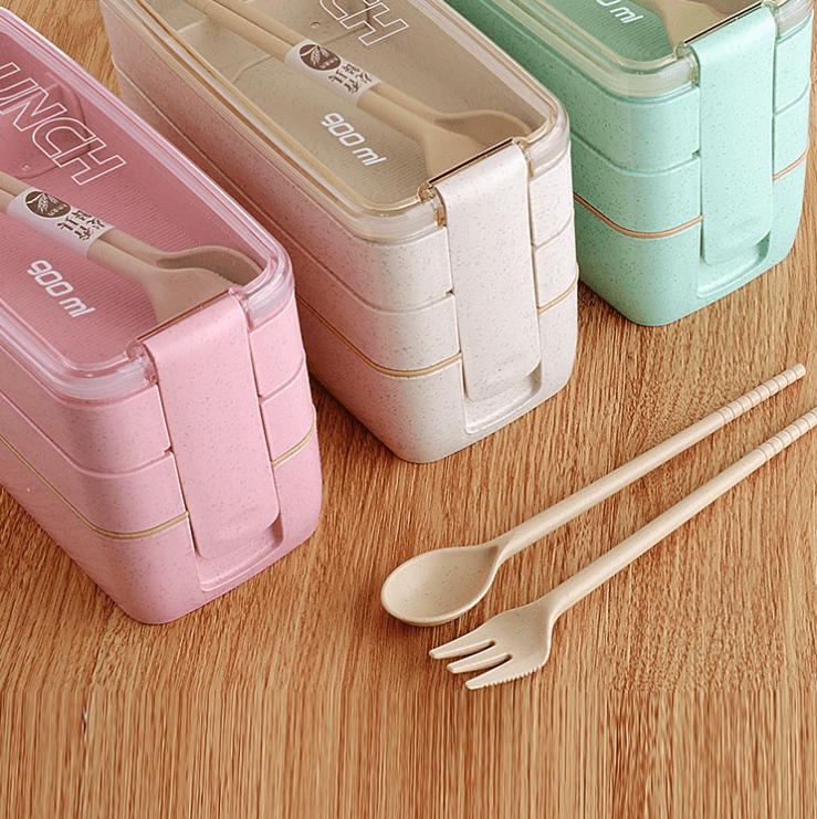 3-laags Bento-doos