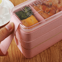 3-laags Bento-doos