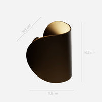 SolaraGlow Diffuse Warm Wandlamp Voor Woonkamers En Werkruimtes