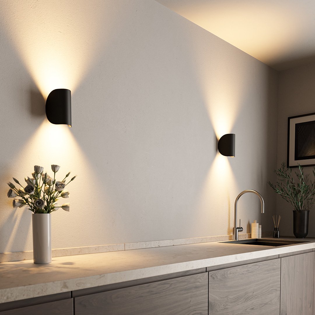 SolaraGlow Diffuse Warm Wandlamp Voor Woonkamers En Werkruimtes