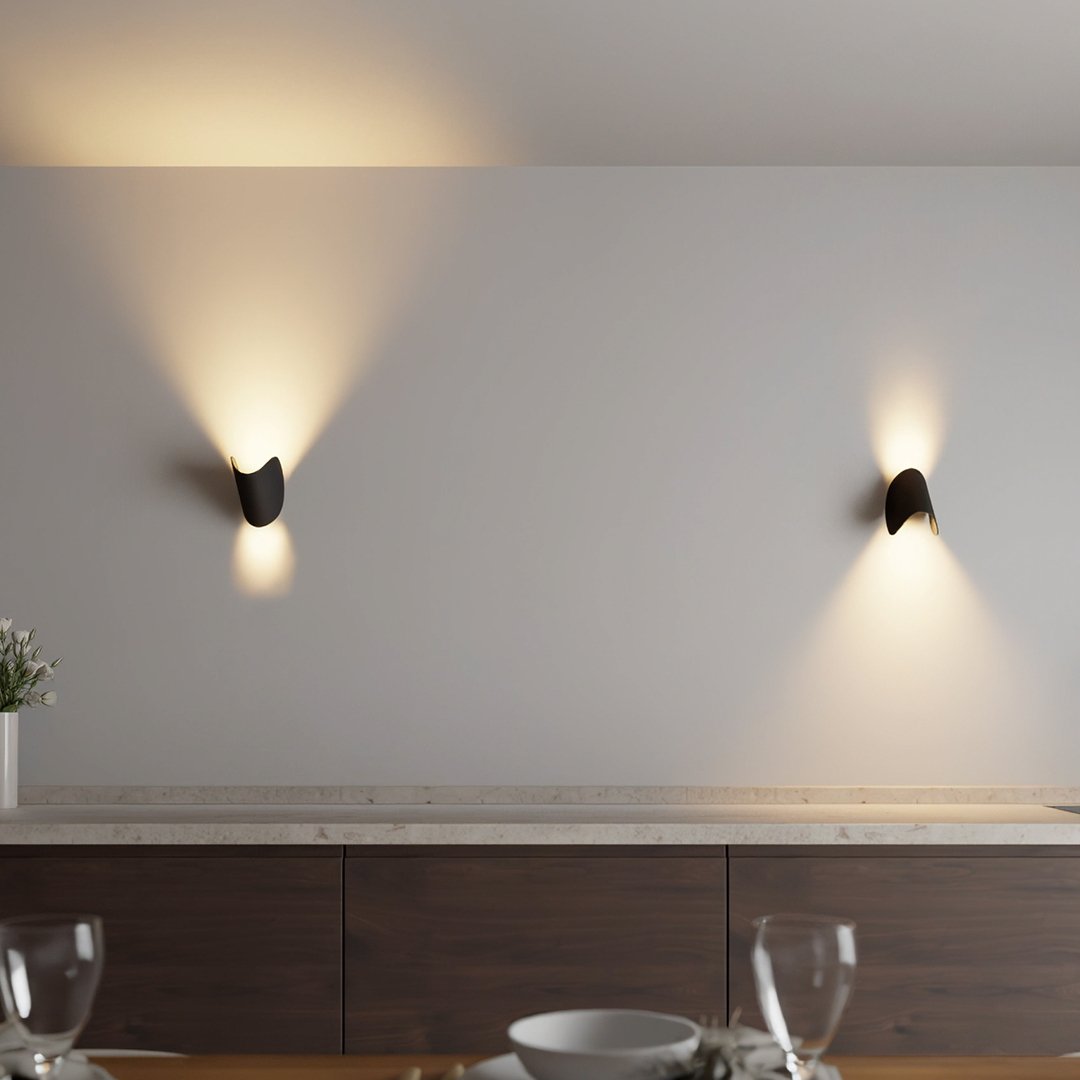 SolaraGlow Diffuse Warm Wandlamp Voor Woonkamers En Werkruimtes