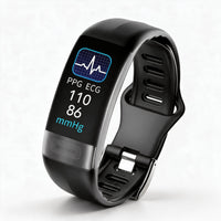 Fitness-Tracker Armband met EKG-, Bloeddruk- en Slaapmonitoring