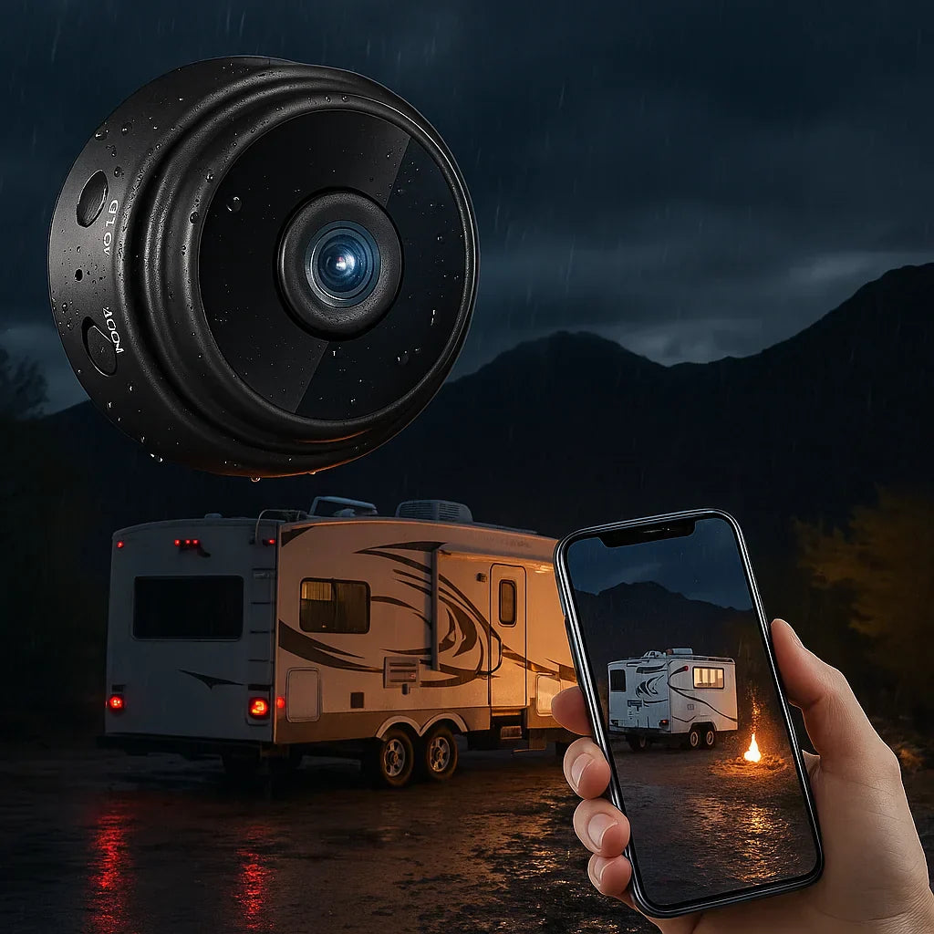HD Draadloze Achteruitrijcamera voor RV's, Vrachtwagens en Trailers - Nachtzicht, Waterdicht
