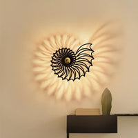 Aegir Nautilus Design Decoratieve LED Wandlamp