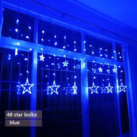 LumiStar – LED Sterrenlichtslinger Gordijnverlichting Kerstmis