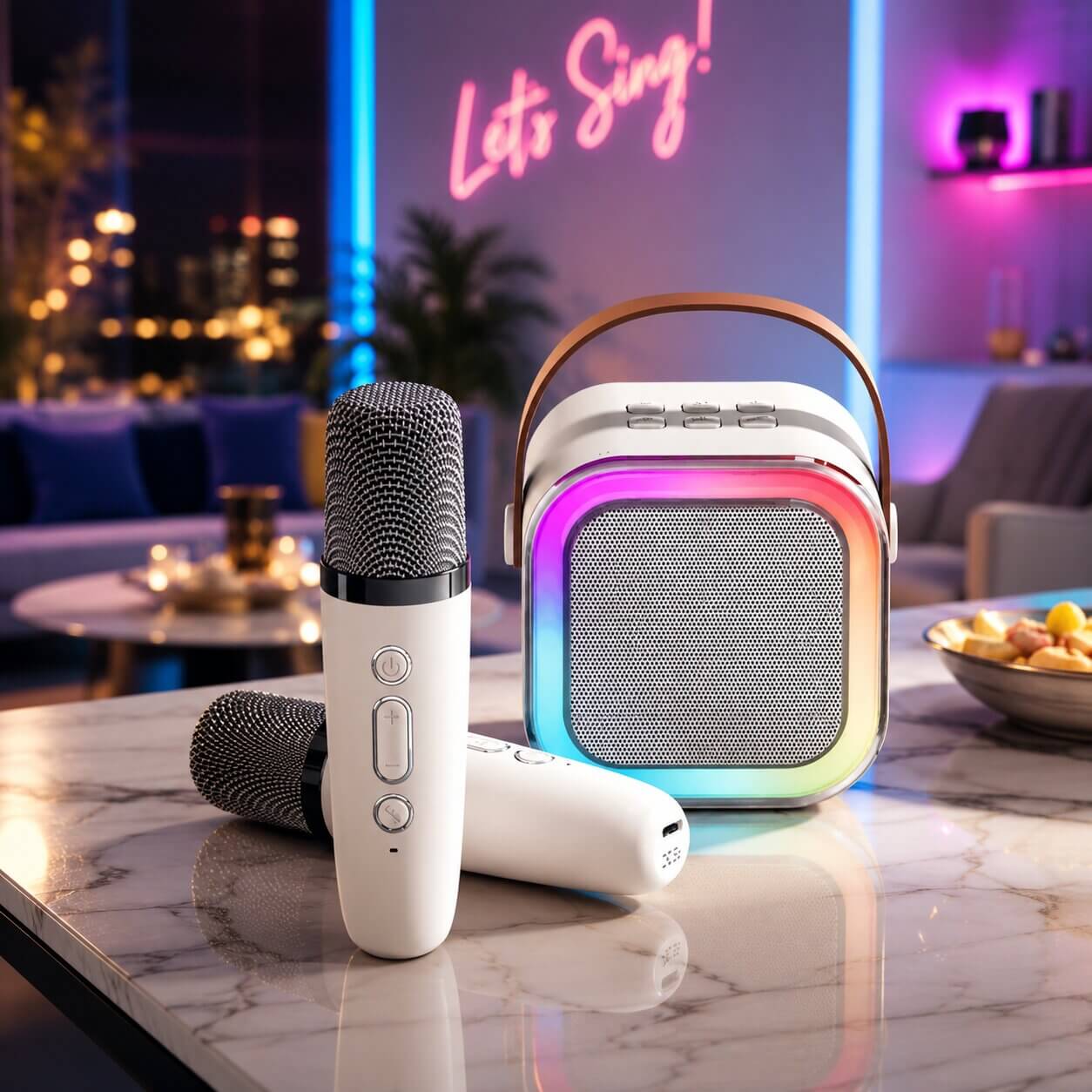 Bluetooth Karaoke Machine met Microfoon | Sangesse